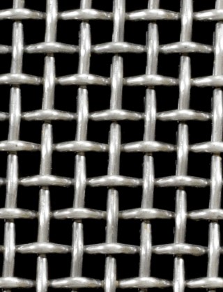 Crimped mesh 1X1 6 X 6 SS3163 SQUARENOmesh cut to size