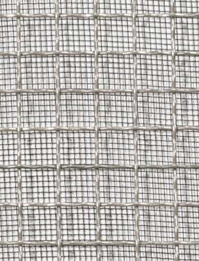 Crimped mesh 1X1 10X10 SS3041.2 SQUAREBLACKmesh 0