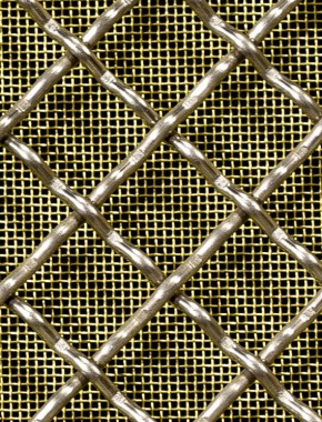 Crimped mesh 2 X 1 18 X 18 SS3163 DIAMONDBRASSmesh