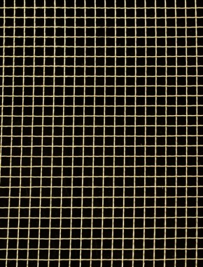 Crimped mesh 1X1 10X10 BRASS1.2 SQUARENOmesh 1