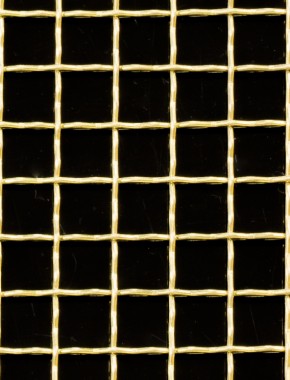 Crimped mesh 1X1 10X10 BRASS1.2 SQUARENOmesh 0