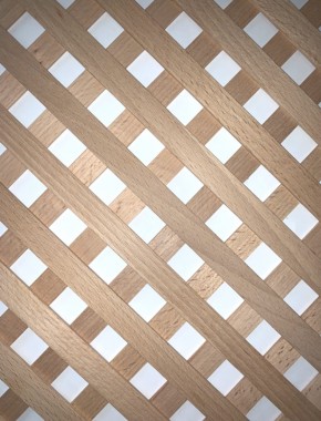 Beech Trellis 15mm strip 15mm Apeture