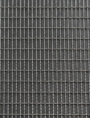 Crimped mesh 1X.665 25 X 8 SS3042 SQUARESTAINLESS STEELmesh cut to size 1