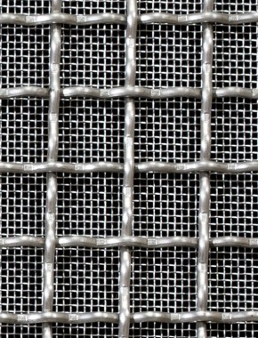 Crimped mesh 1X1 15 X 15 SS3042.3 SQUARESTAINLESS STEELmesh